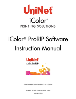 Icolor Prorip User Manual.Pdf