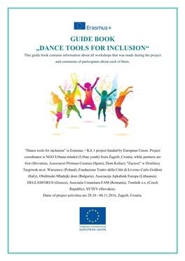Guide Book „Dance Tools for Inclusion“