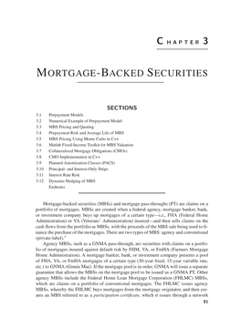 Mortgage-Backed Securities