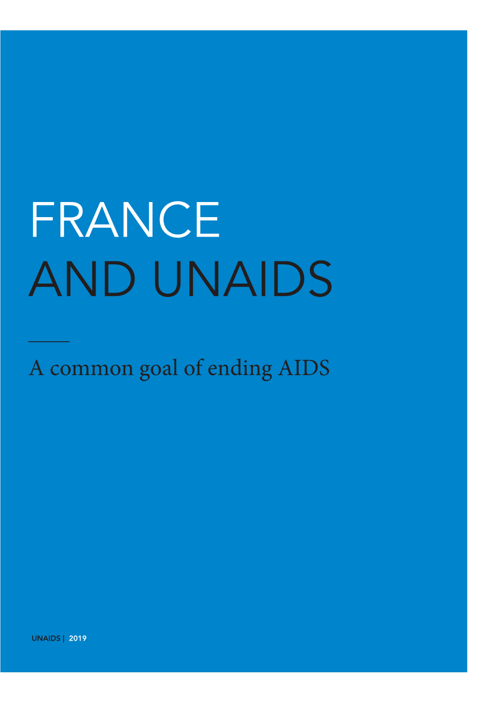 France and Unaids