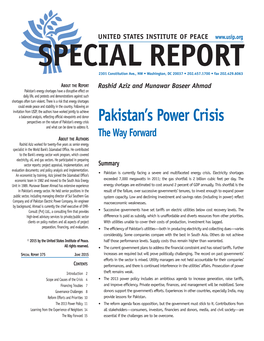 Pakistan's Power Crisis