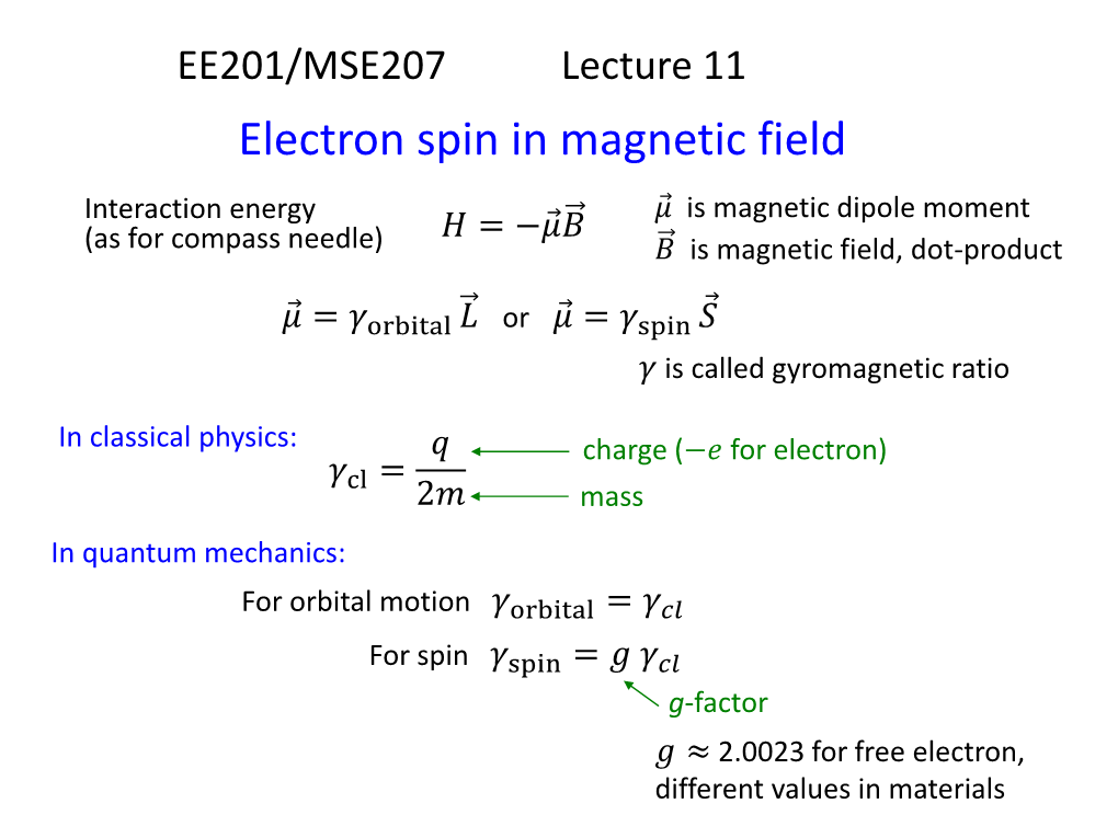 electron-spin-in-magnetic-field-interaction-energy-is