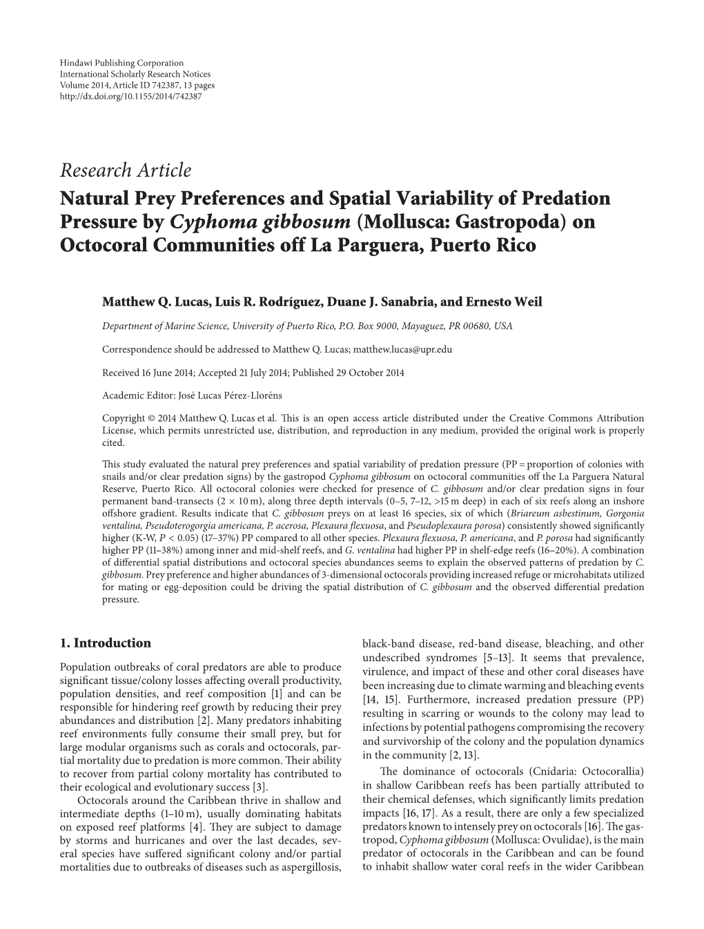 Natural Prey Preferences and Spatial Variability of Predation Pressure By