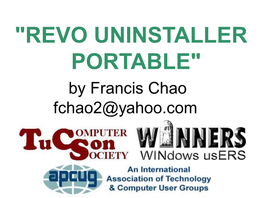 "Revo Uninstaller Portable"