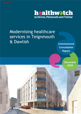Teignmouth Dawlish Consultation Report