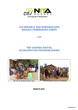 Vulnerable and Marginalized Groups Framework (Vmgf)