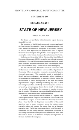 State of New Jersey