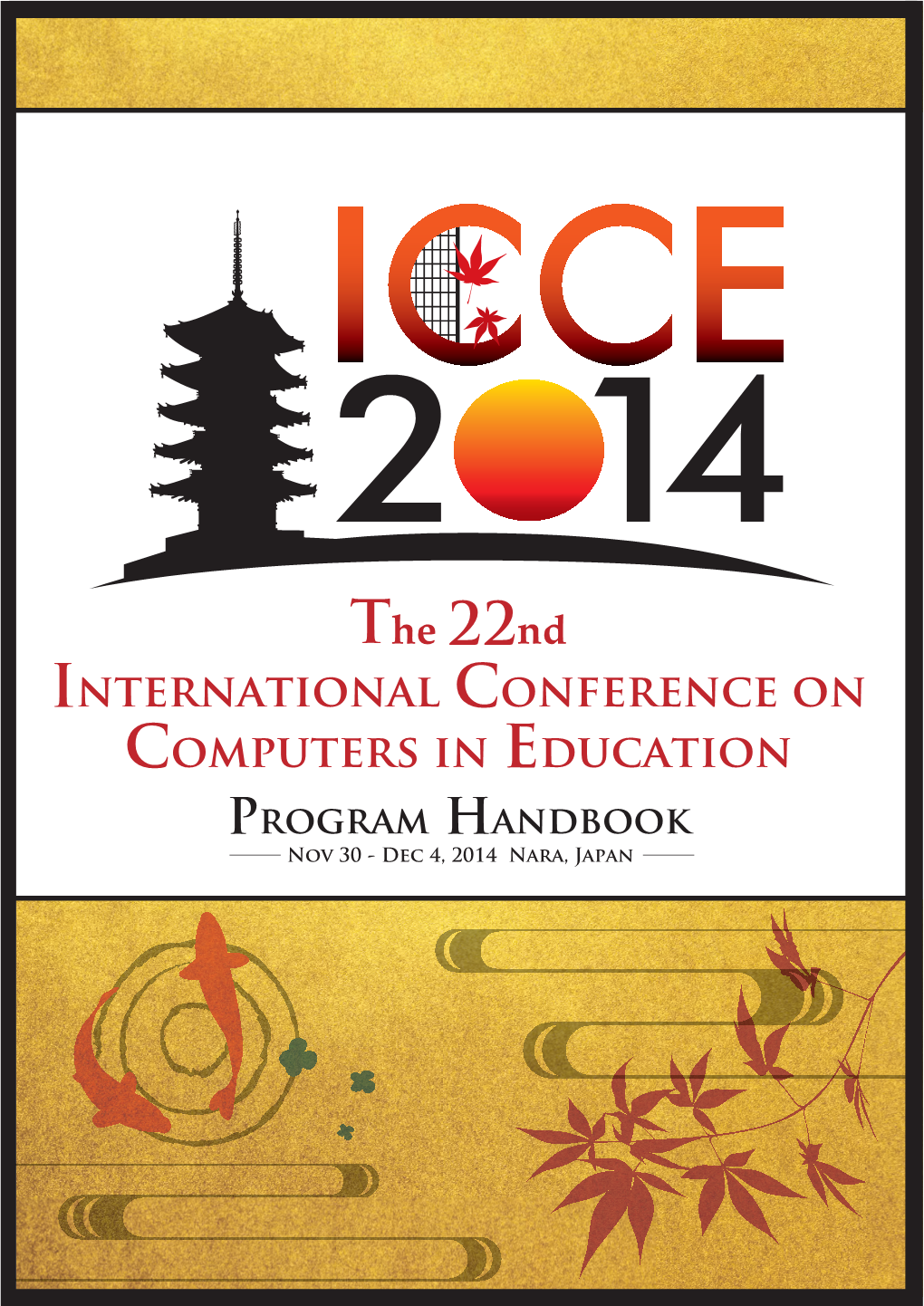 ICCE 2014 Program Book