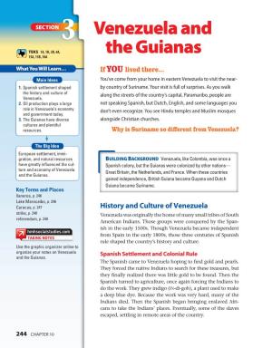3 Venezuela and the Guianas