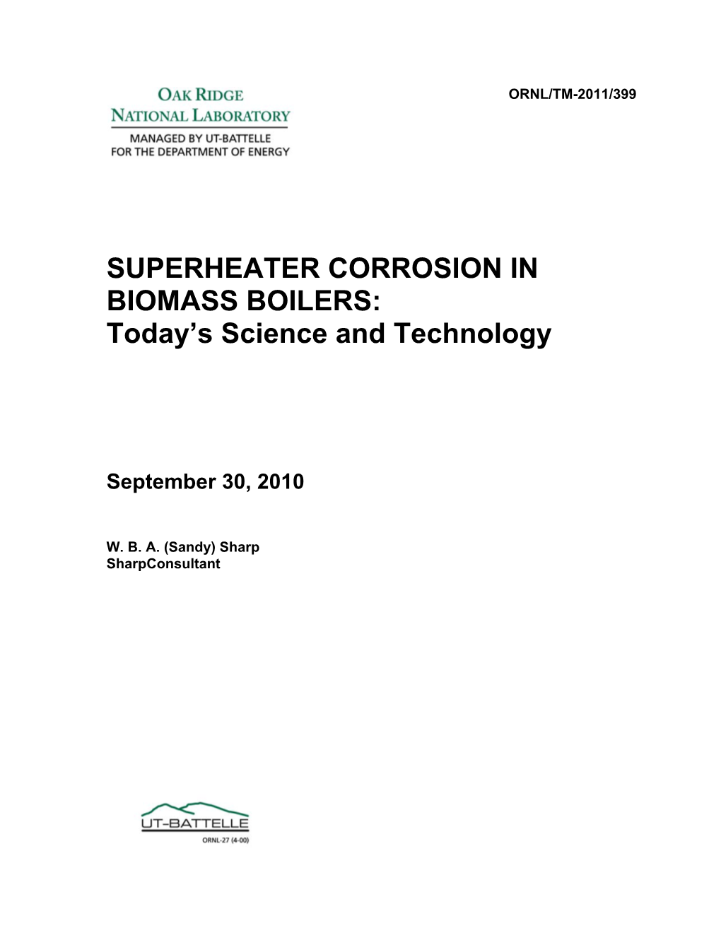 Superheater Corrosion in Biomass Boilers