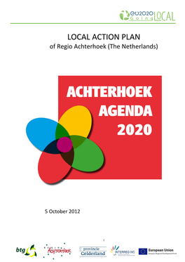 LOCAL ACTION PLAN of Regio Achterhoek (The Netherlands)