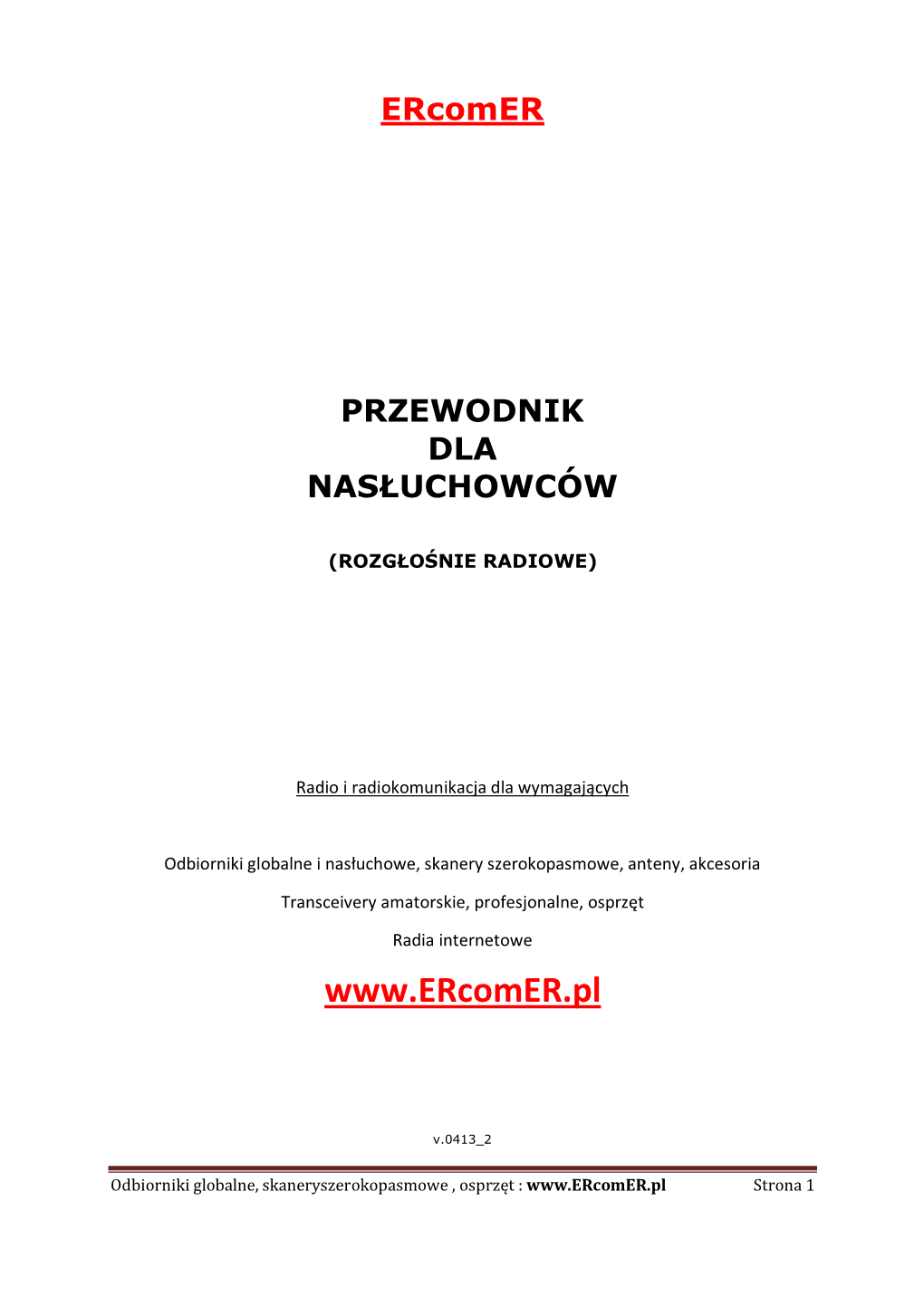 Przewodnik Dla Nasłuchowców