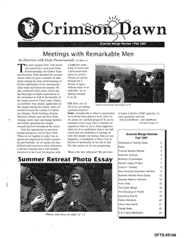 1997-10 Crimson Dawn