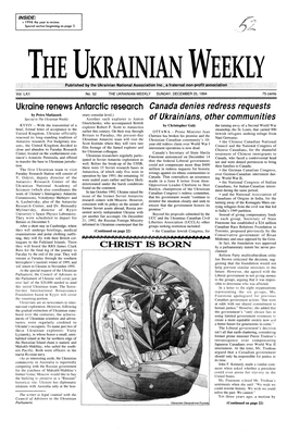 The Ukrainian Weekly 1994, No.52