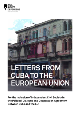 Letters from Cuba to the European Union