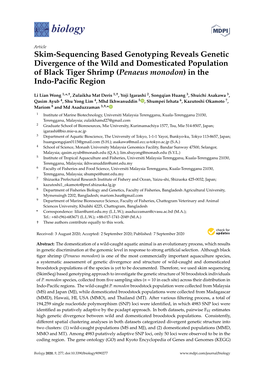 (Penaeus Monodon) in the Indo-Pacific Region