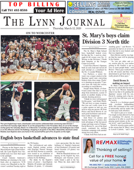 Lynn English Boys’ Team, Cheerleaders and Coaches Celebratedtried to Their Get Convincing Barriers Installed State Division 1 Tempo and Large Court at Tsongas