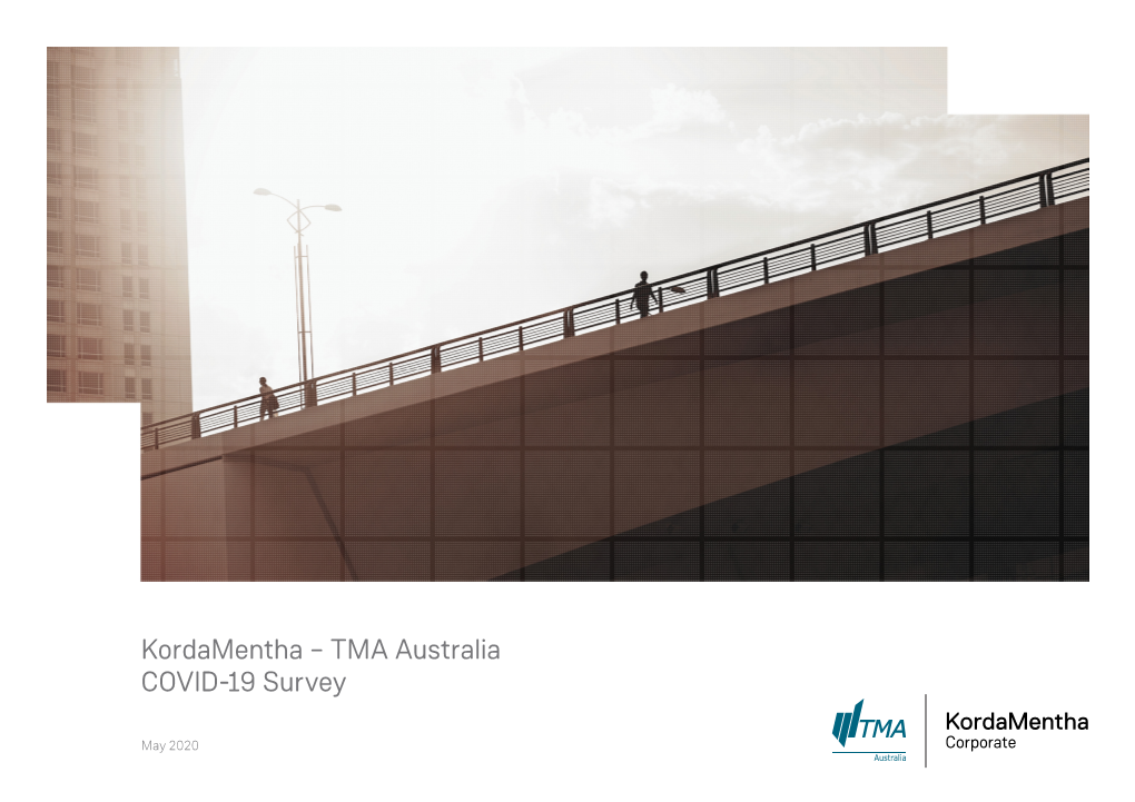 Kordamentha – TMA Australia COVID-19 Survey