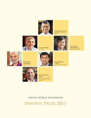 Infosys Prize 2011 the Infosys Science Foundation