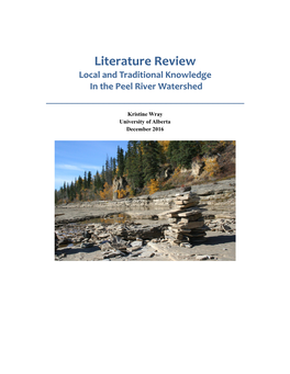 Hay River Watershed Report Draft Final Report June 2017.Docx