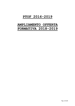 Prospetto "A" 1