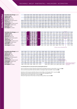 PDF Timetable