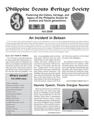 Fall 2006 an Incident in Bataan Lt