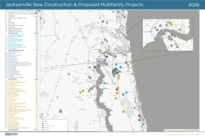Jacksonville New Construction & Proposed Multifamily Projects 4Q18