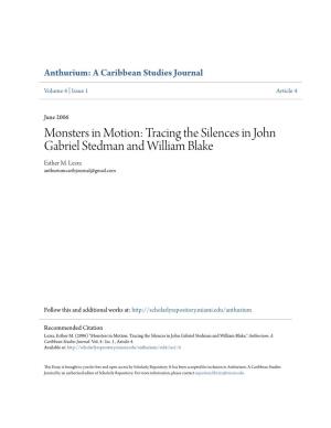 Tracing the Silences in John Gabriel Stedman and William Blake Esther M