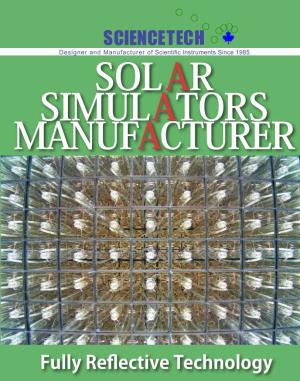 SCIENCETECH SOLAR SIMULATORS Fully Reflective Design