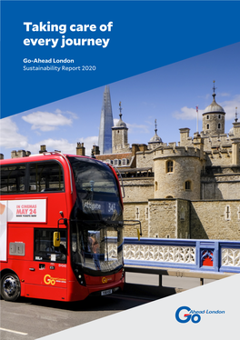 Go-Ahead London Sustainability Report 2020