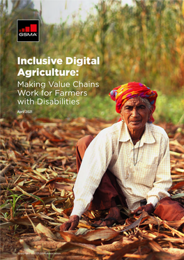 Inclusive Digital Agriculture: Making Value Chains Work for Farmers with Disabilities