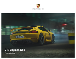 718 Cayman GT4 Perfectly Irrational