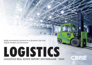 Logistics Real Estate Report Switzerland 2020 Logisticslogistics Real Real Estate Estate Report Report Switzerlandswitzerland 2020