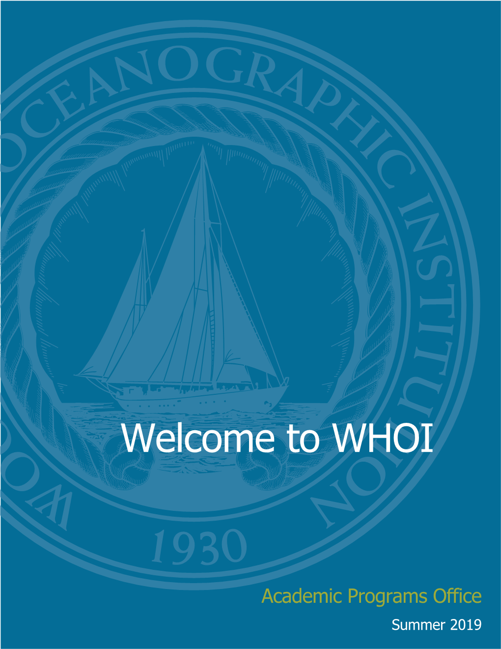 Welcome to WHOI