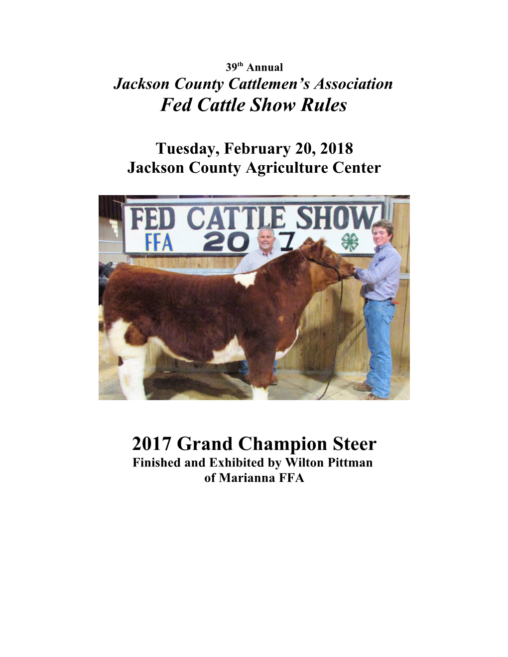 Jackson County Cattlemen S Association