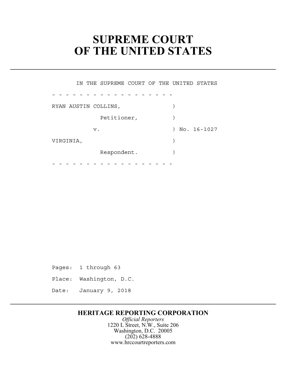 Oral Argument Of: Page: 3 Matthew A