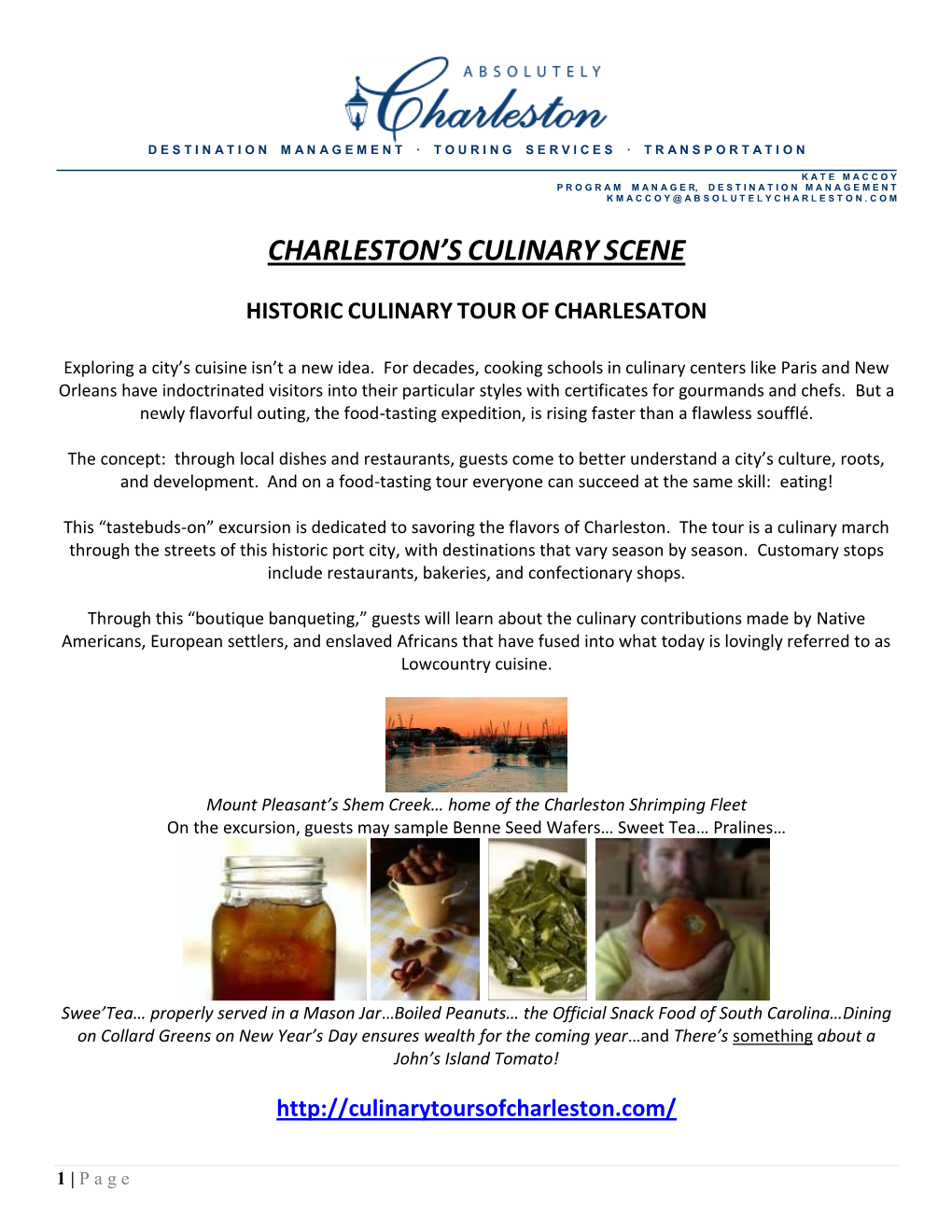 Charleston Tours