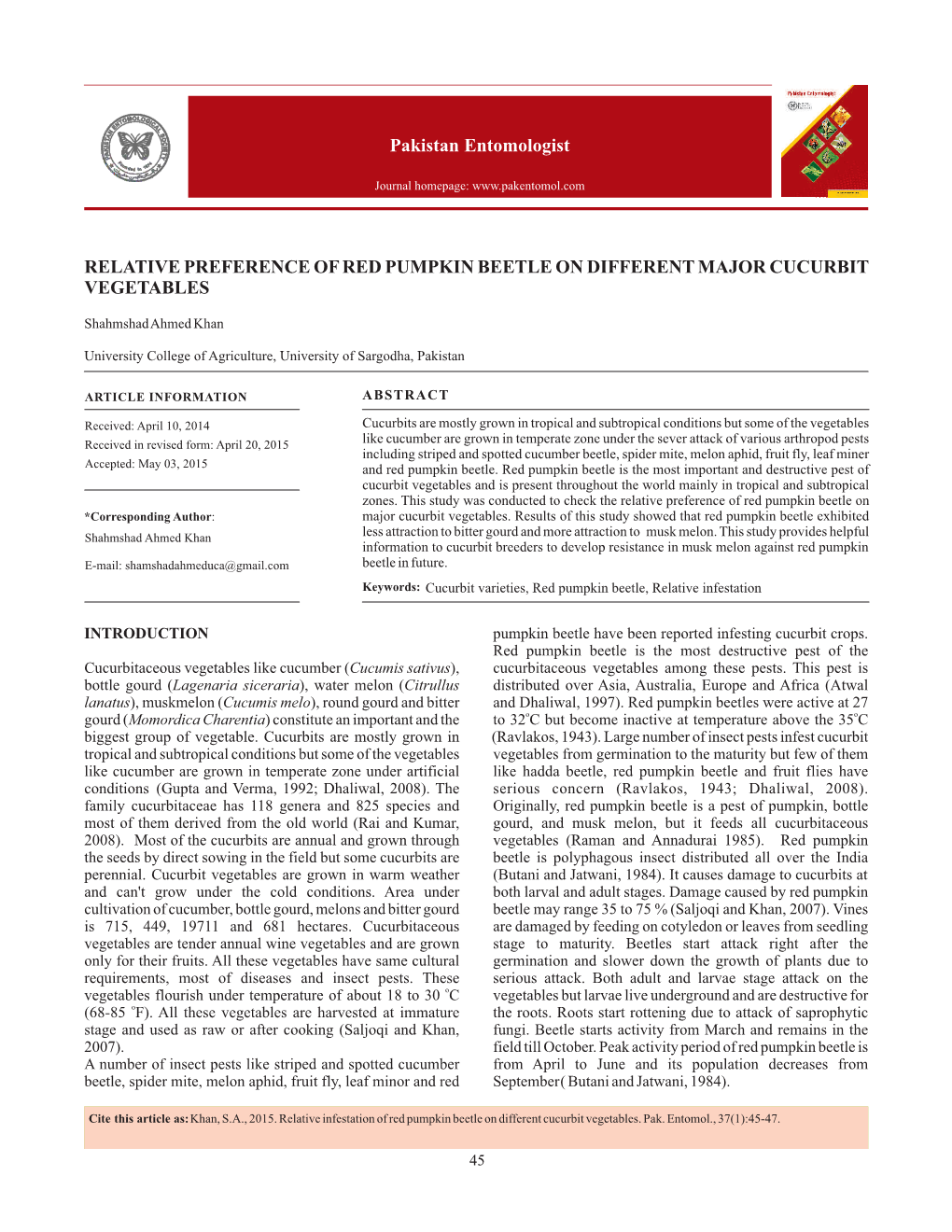 9-RELATIVE INFESTATION of RED PUMPKIN BEETLE on DIFFERENT.Cdr