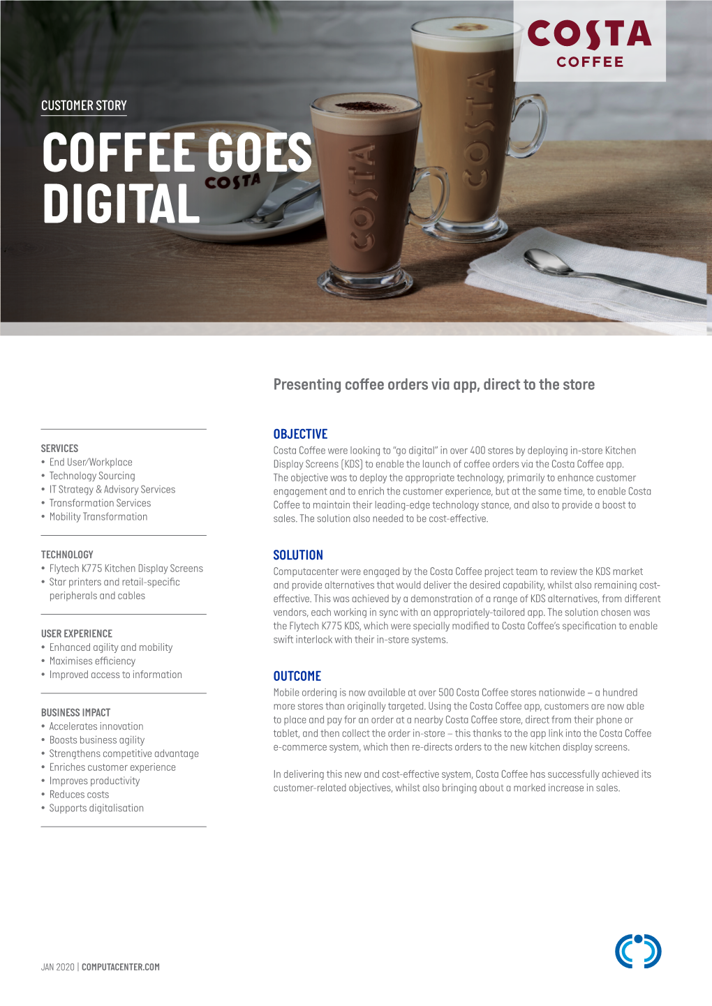 Coffee Goes Digital