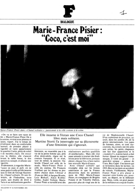 Marie-France Pisier
