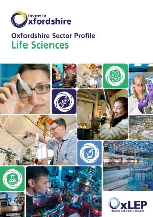 Oxfordshire Sector Profile: Life Sciences