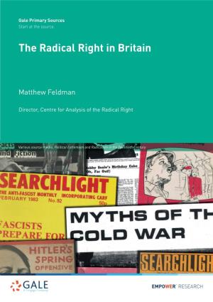 The Radical Right in Britain