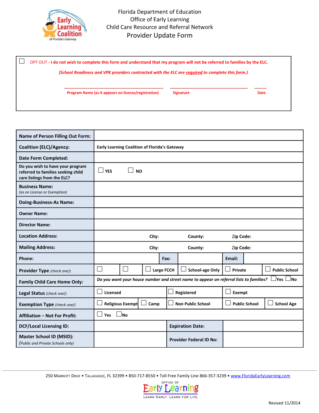 Child Care Resource and Referral Network