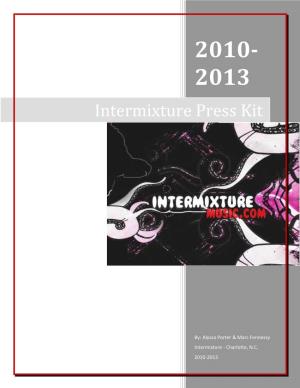 Intermixture Press Kit
