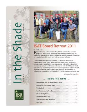 ISAT Board Retreat 2011 Volunteering Atadifferent Level Withisat