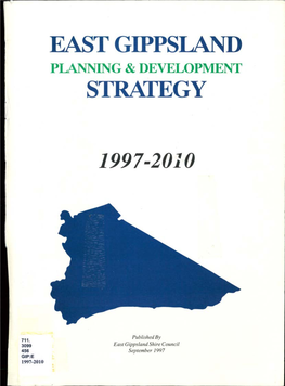 East Gippsland Shire Council 456 September 1997 GIP:E L 1997-2010 IMEJOO R .'Lii1}!00I~L~~If M0035586