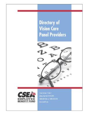 Directory of Vision Care Providers