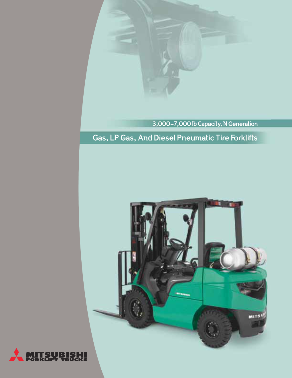 Gas, LP Gas, and Diesel Pneumatic Tire Forklifts Ready