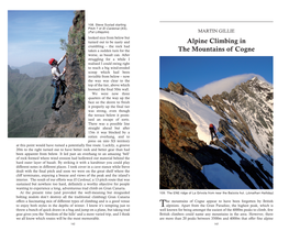 Alpine Climbing in the Mountains of Cogne
